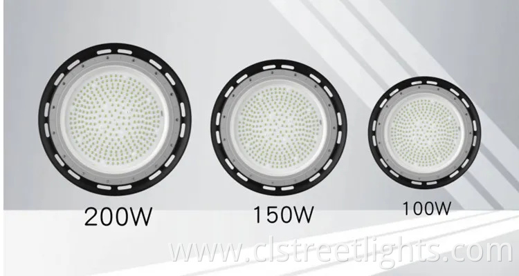 IP65 CCT 2700K-6500K LED Floodlight 150W UFO LED High Bay Light